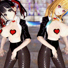 喜多川海夢x菅谷乃羽 - Good night Kiss【その着せ替え人形は恋をする】4K SEX版