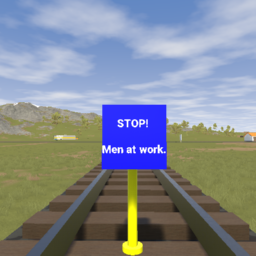 M.O.W Sign