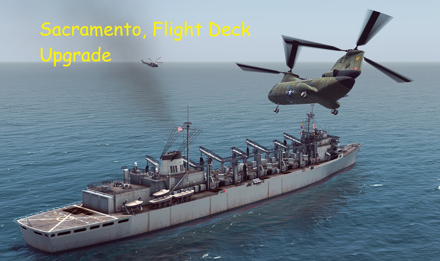 Sacramento, Flight Deck Upgrade(Retired Mod)