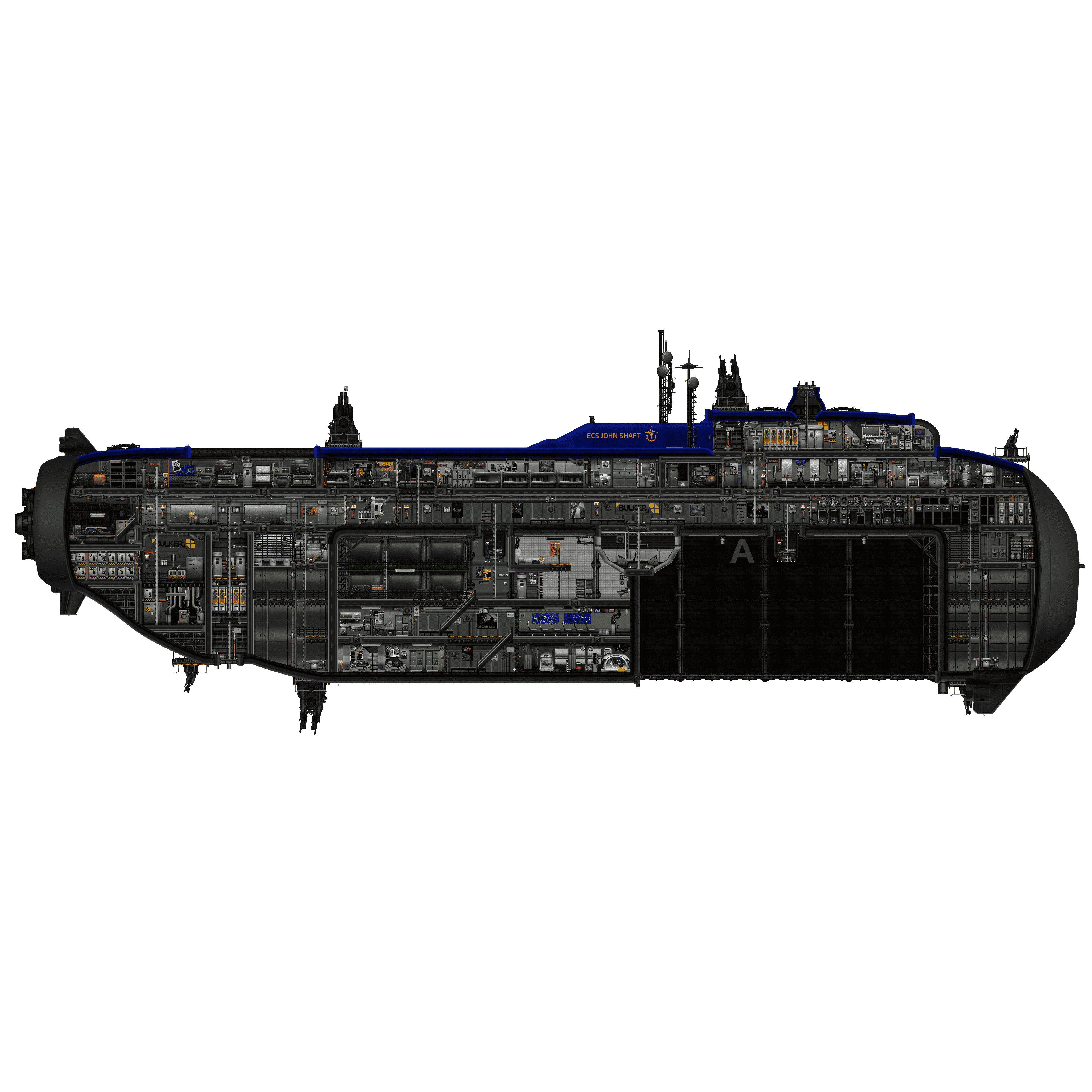 ECS JOHN SHAFT - DYI Edition. – Barotrauma Mod