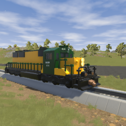 B&DR 874 SD60 Locomotive