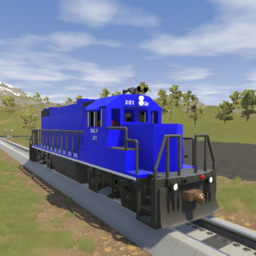 B&DR 281# EMD GP38-2 Locomotive