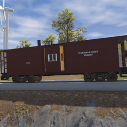 B&DR Bay Window Caboose