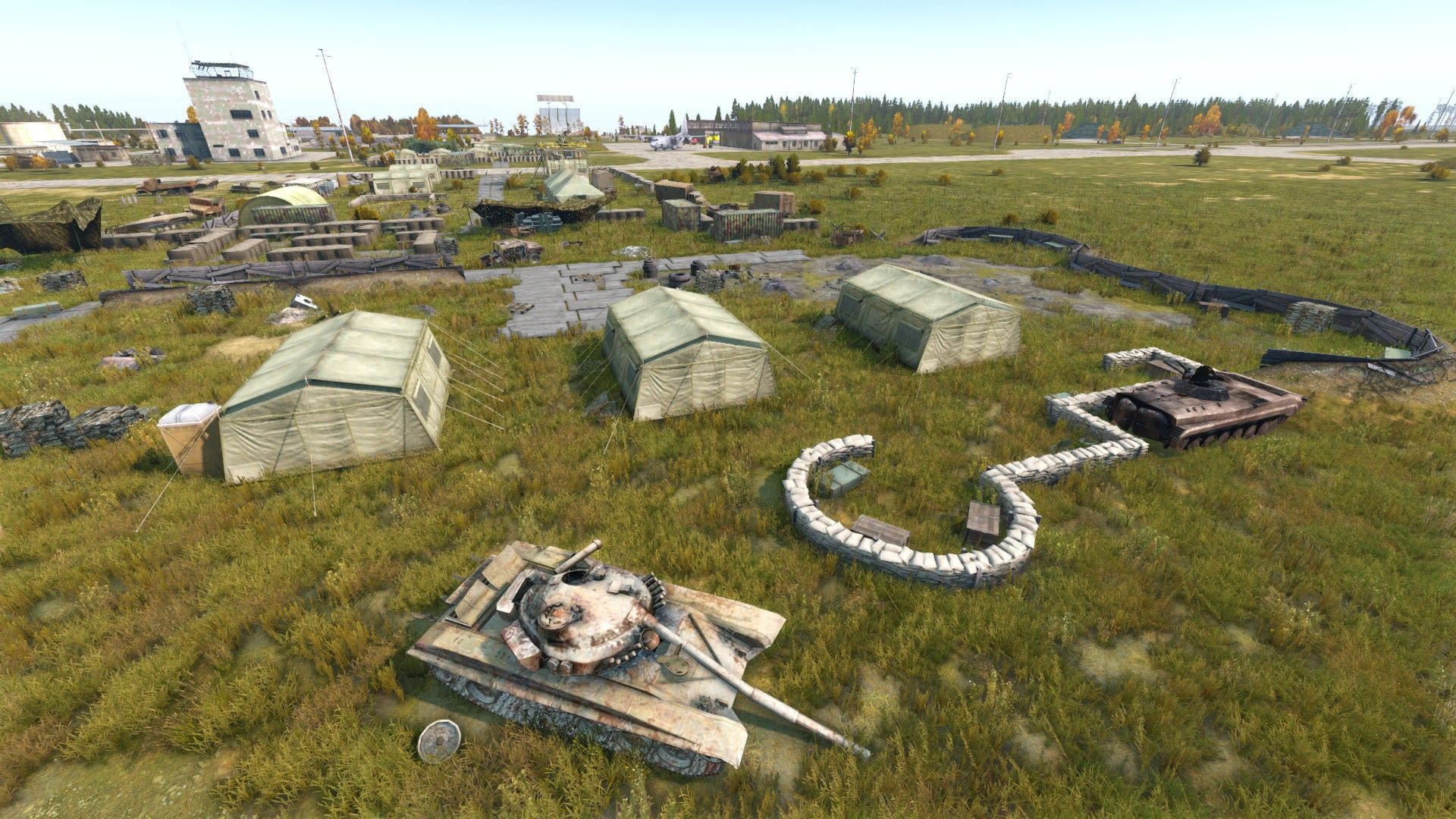 LOCATION - NorthWest Tents - balanced (DayZ v.1.25. +)