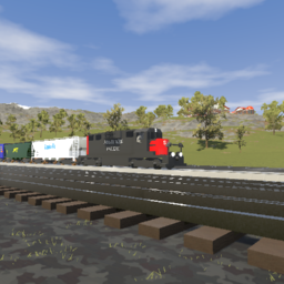 Southern Pacific Freight Train 2