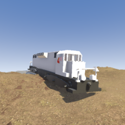 Remastered EMD SD40-2 Locomotive