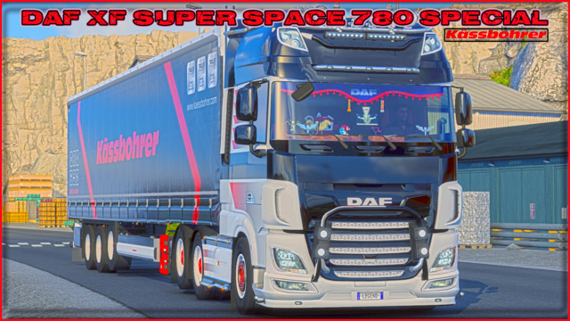 DAF XF 780 SUPER SPACE SPECIAL KAASBOHRER