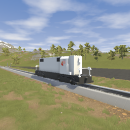 Remastered EMD GP7 Locomotive