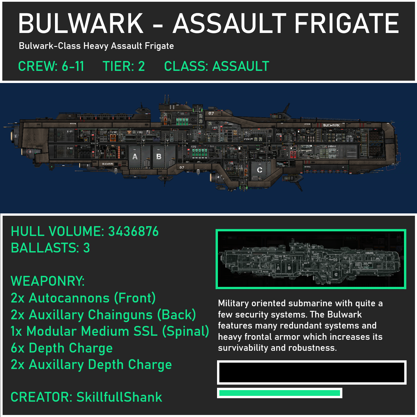 BULWARK - Assault Frigate