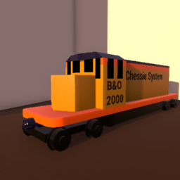 Whittle Shortline Chessie System EMD GP38