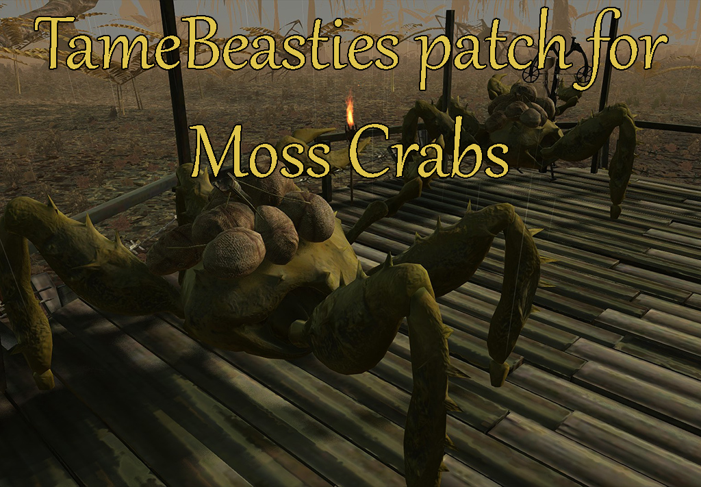 Moss Crabs - TameBeasties patch