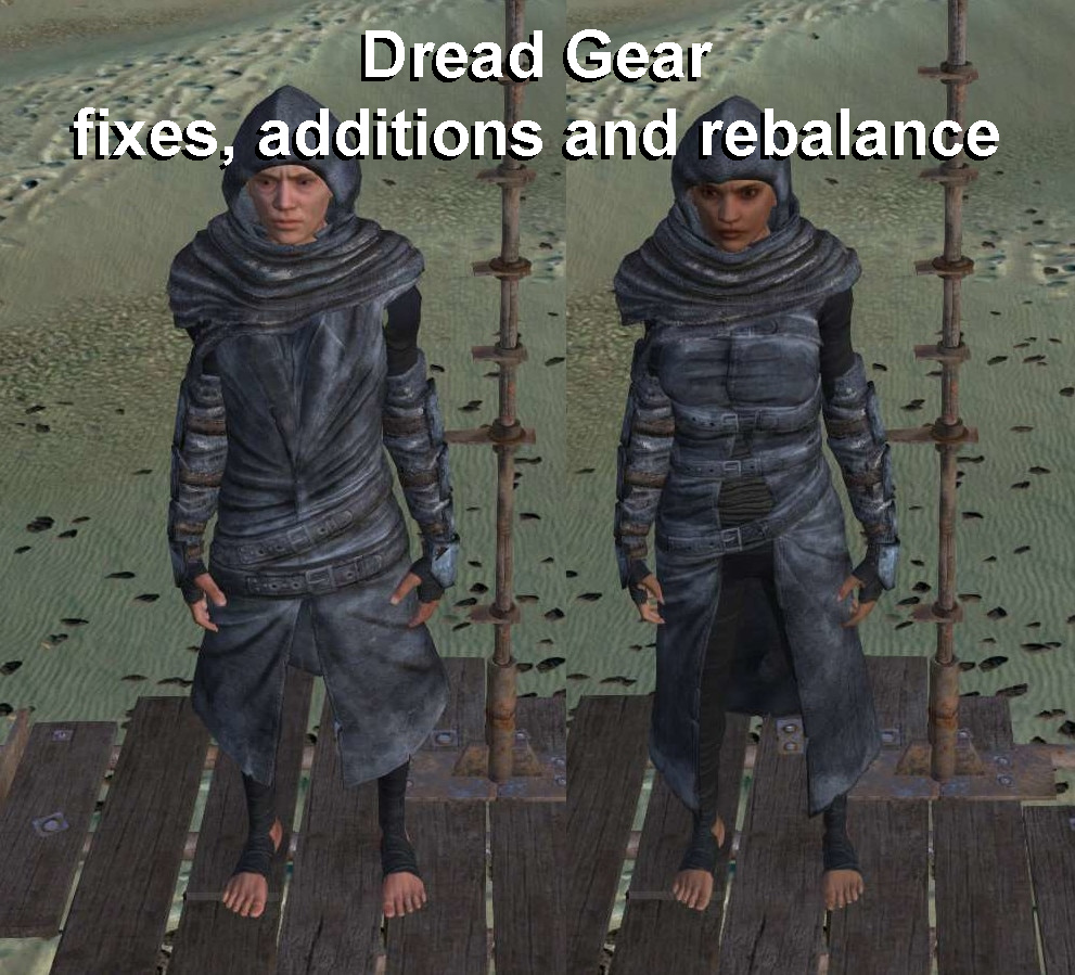 Dread Gear NCE, fixes, additions and rebalance