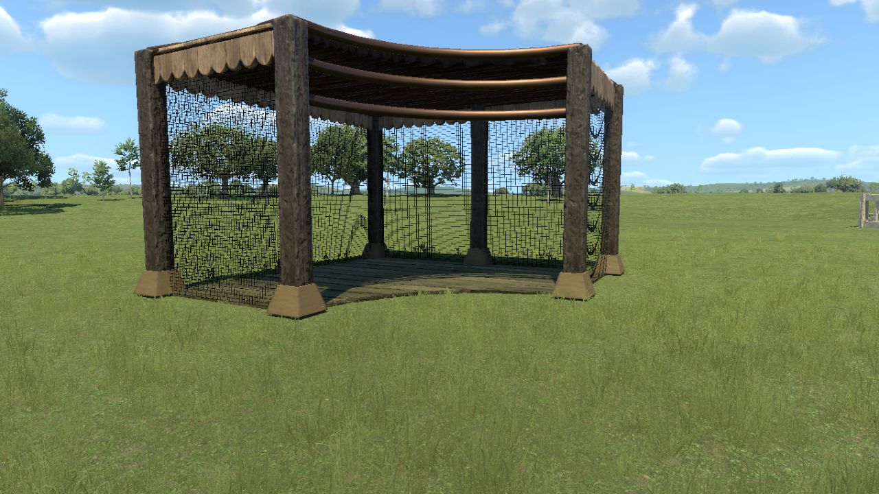 hideout for animals or guests