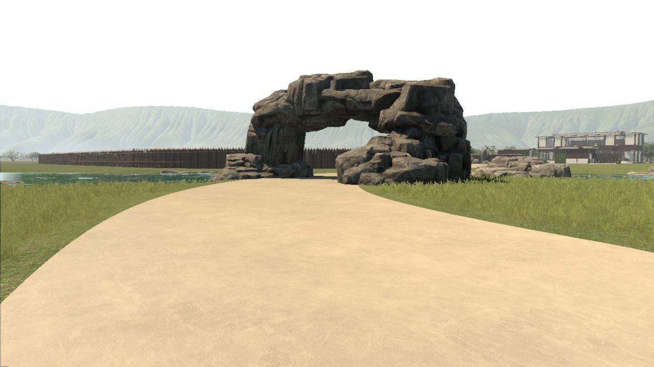 rock archway