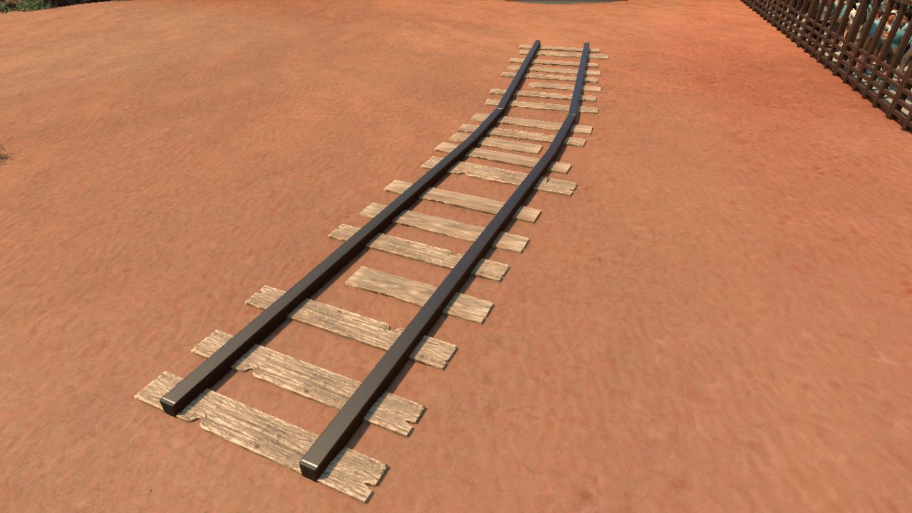 abandonned train tracks