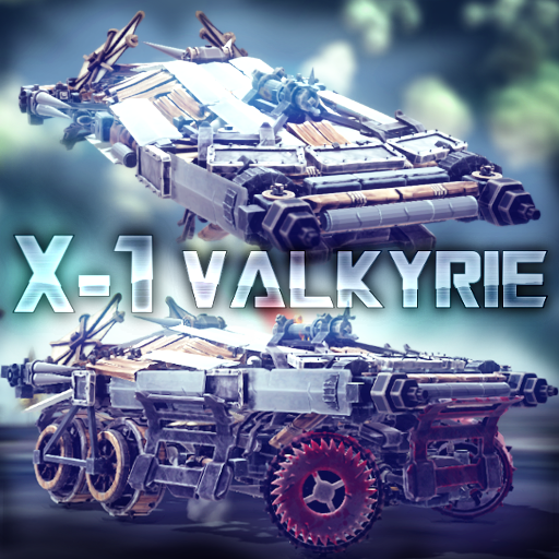 X-1 Valkyrie [MattShea'd & Drae'd & Kwebbelkop'd] [6x6 Truck & Vertical Takeoff Plane]