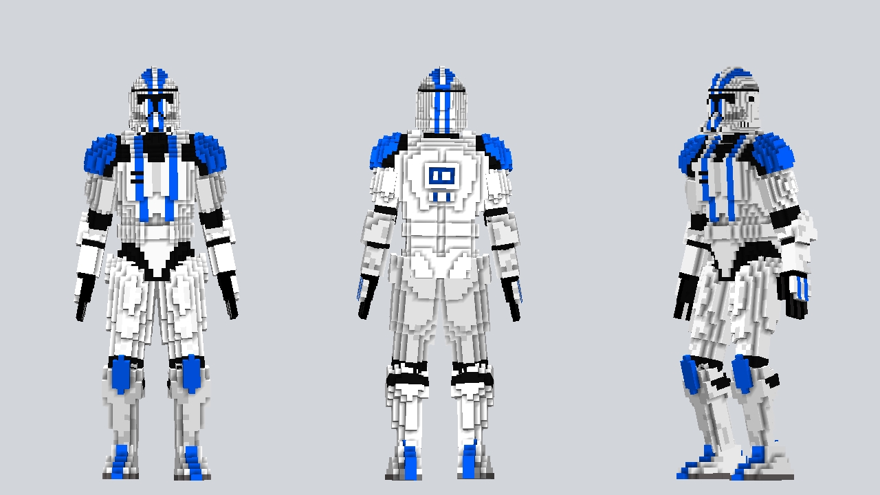 Clone Trooper - 501st (SW: Battlefront 2)
