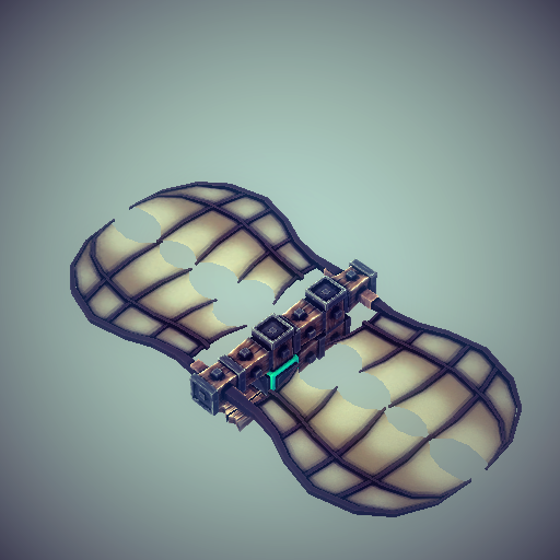 mini Trade Federation landing ship