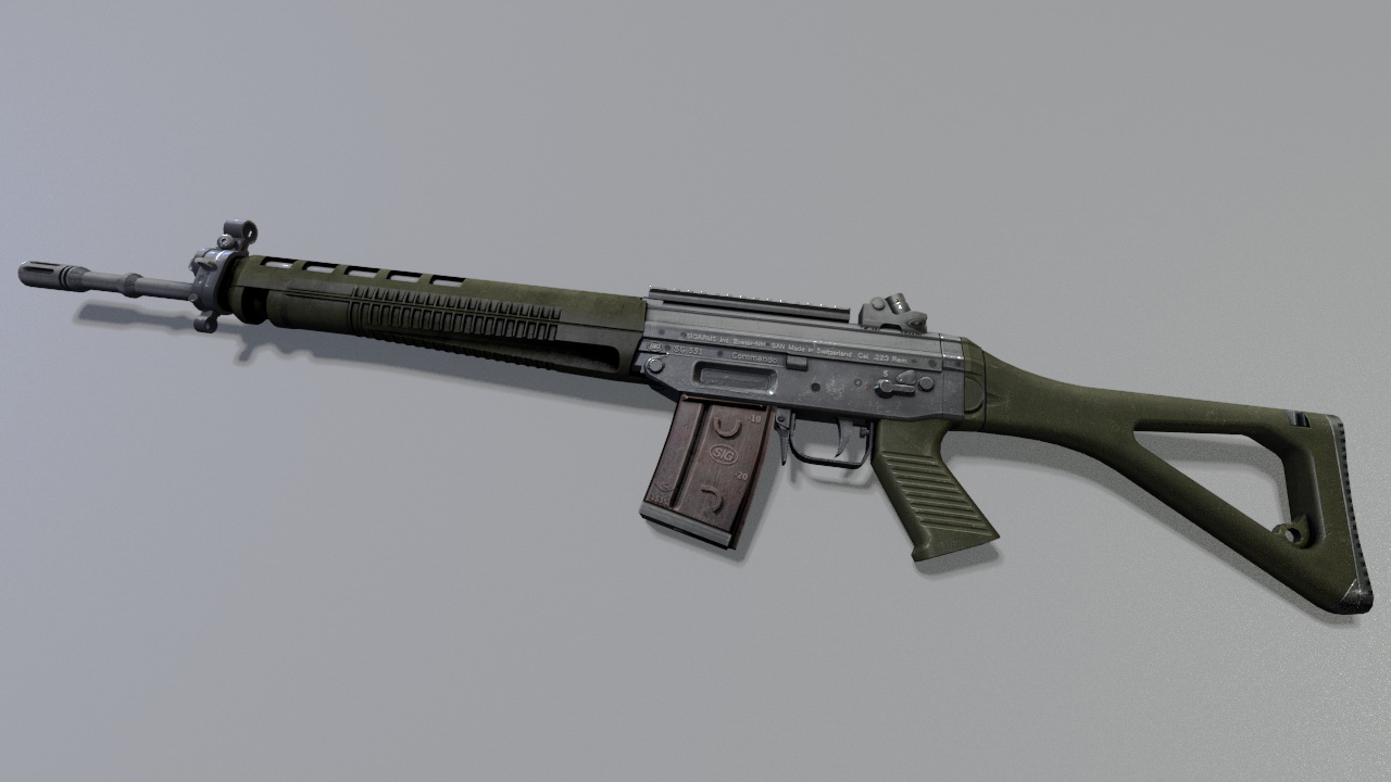 SIG SG550 for AC-556