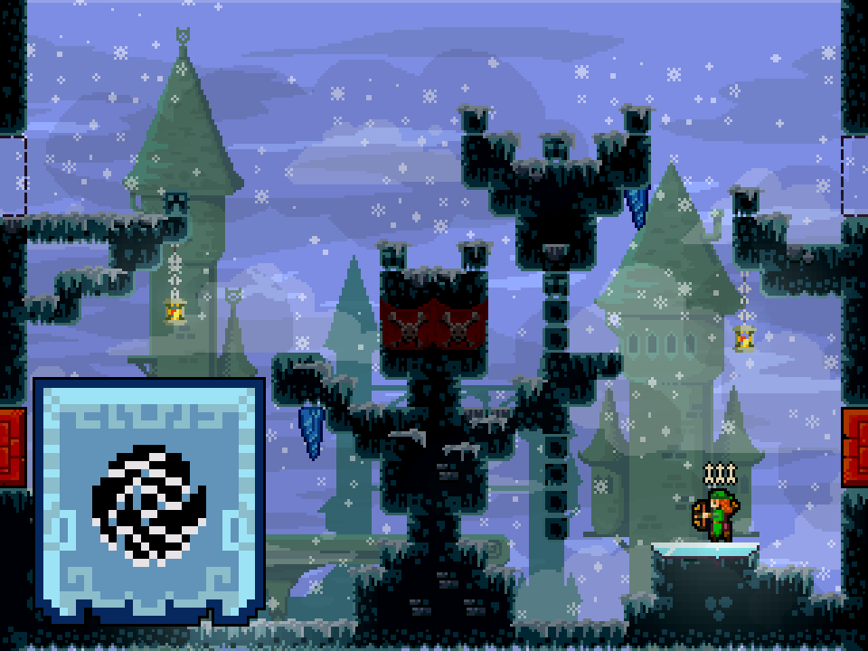 frozen land