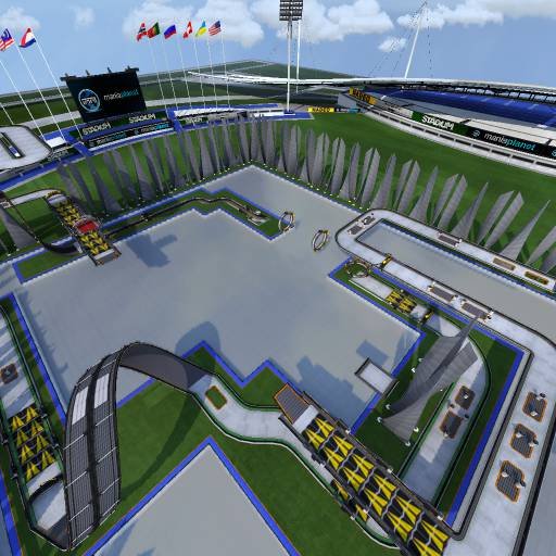 My first map on Trackmania Stadium² !