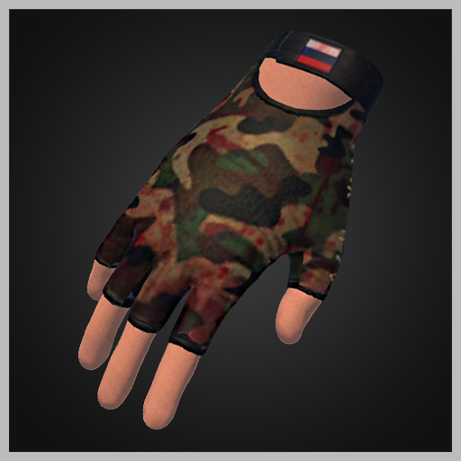 Bloody Russian army Gloves