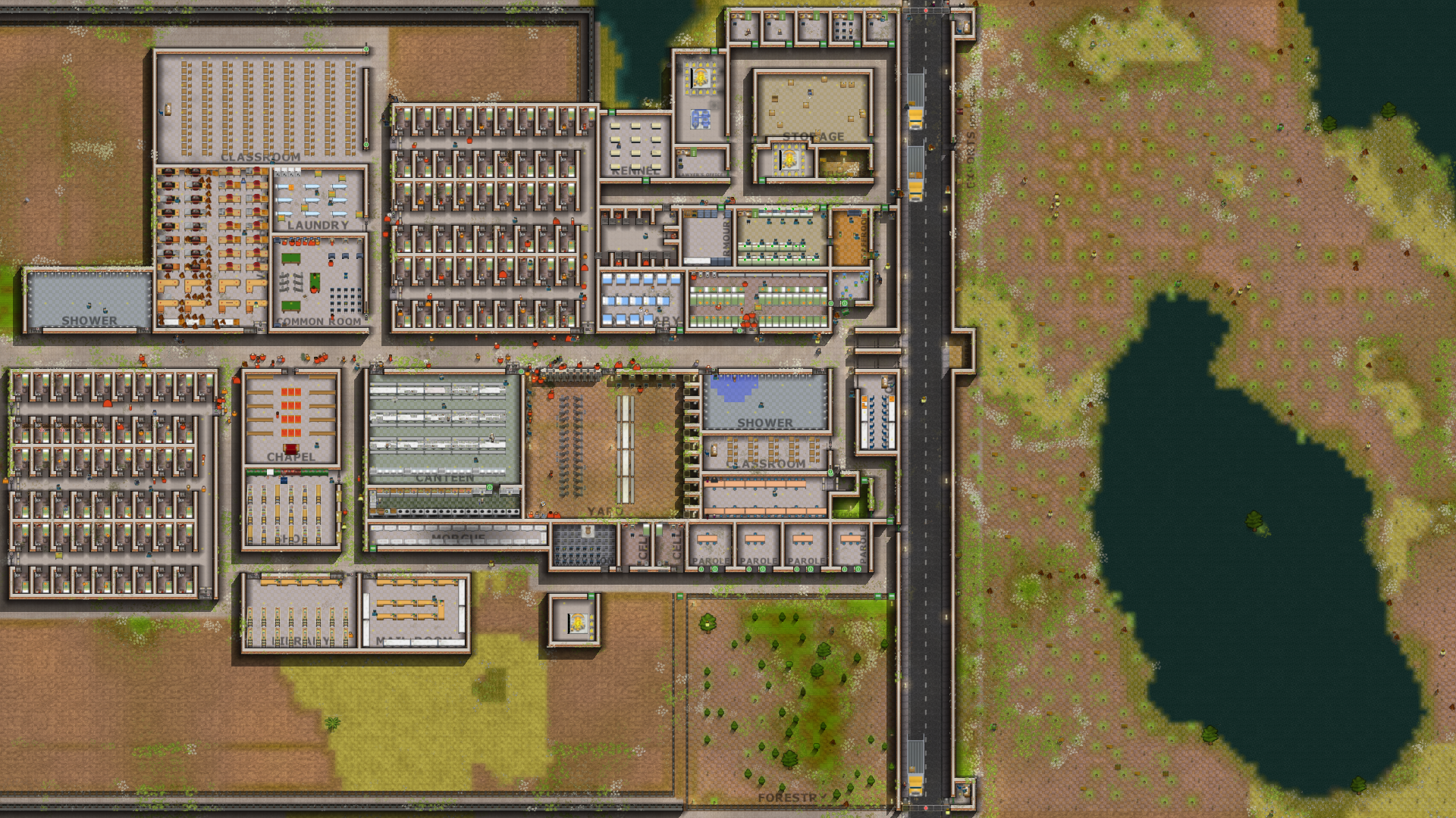 A Basic Prison with Plenty of Extra Building Space preview