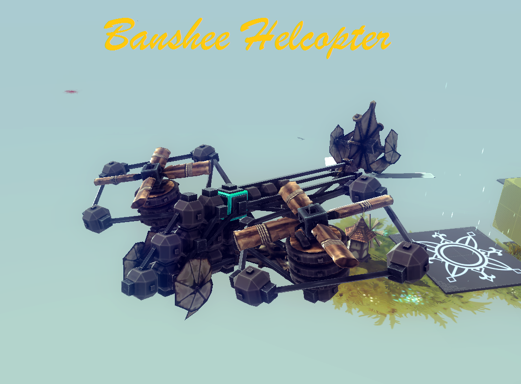 Twin Blade Helicopter