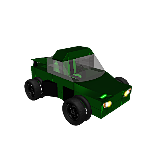 my drift car(green)