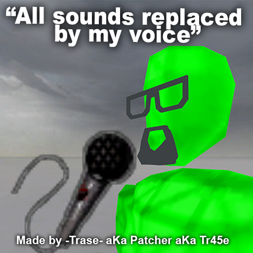 All sounds replaced by my voice