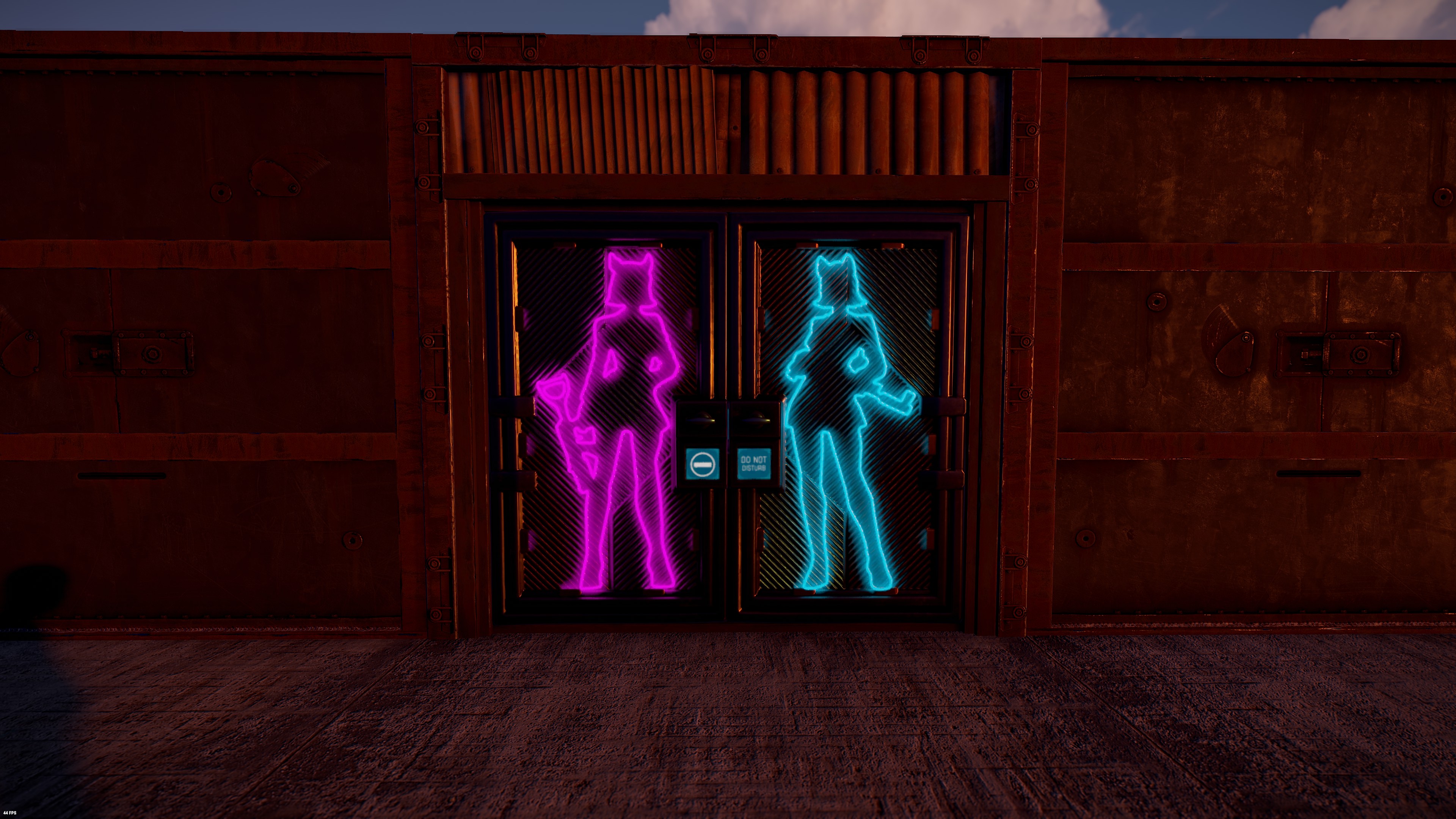 Beauty Industry Double Door