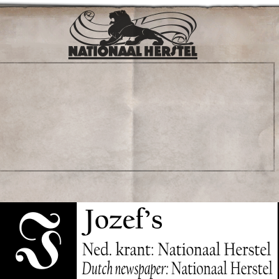 Jozef's Newspaper - Nationaal Herstel