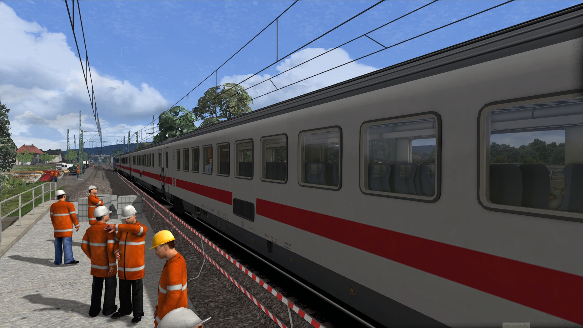 IC Koeln - Koblenz (vR DB BR 101) Baustelle Ahr-Bruecke