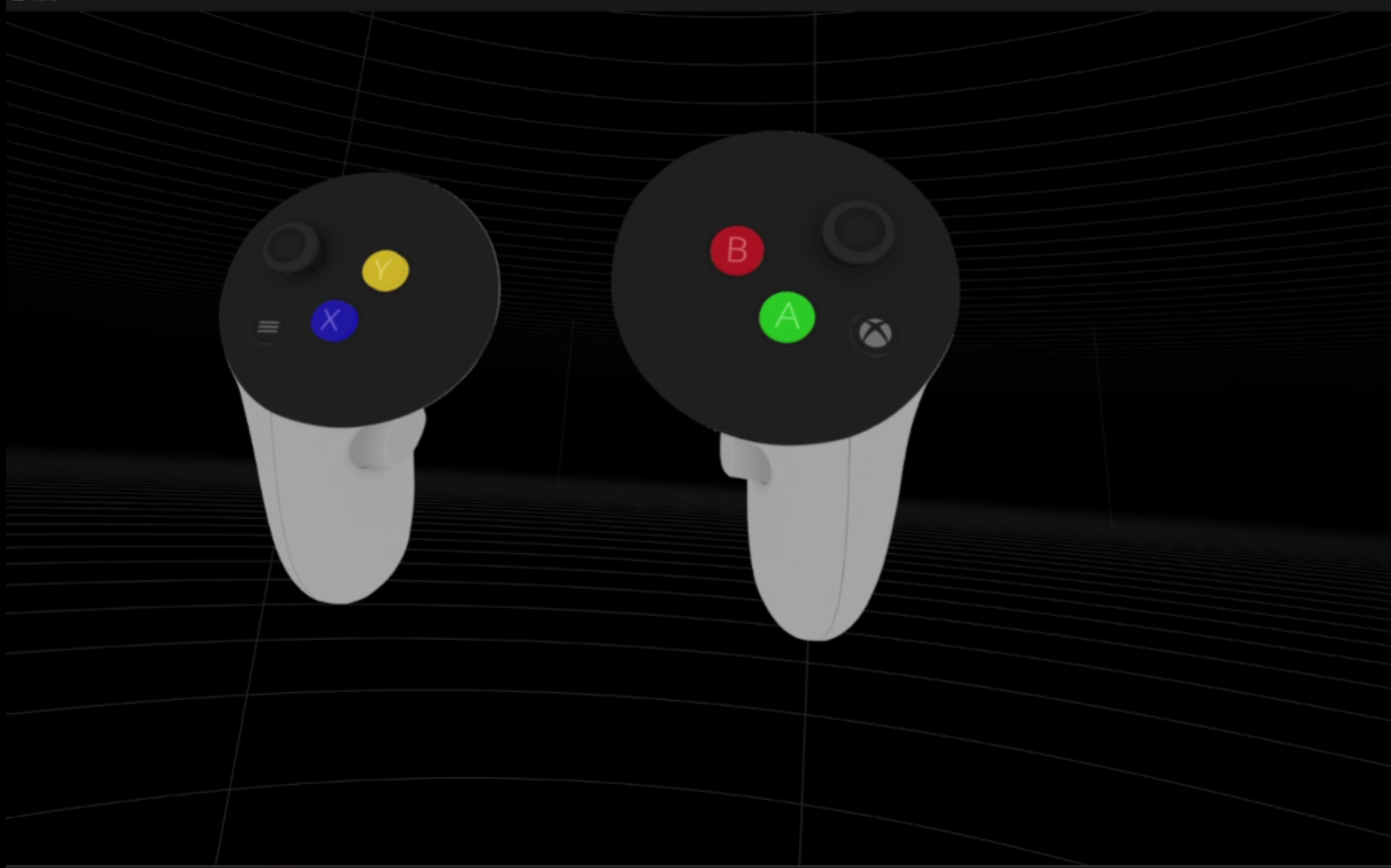 Xbox Coloured Quest Plus/3 Buttons - Right