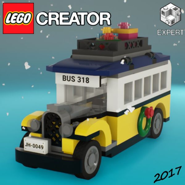 Lego Creator Expert 10259 Winter Village Station Bus (2017)