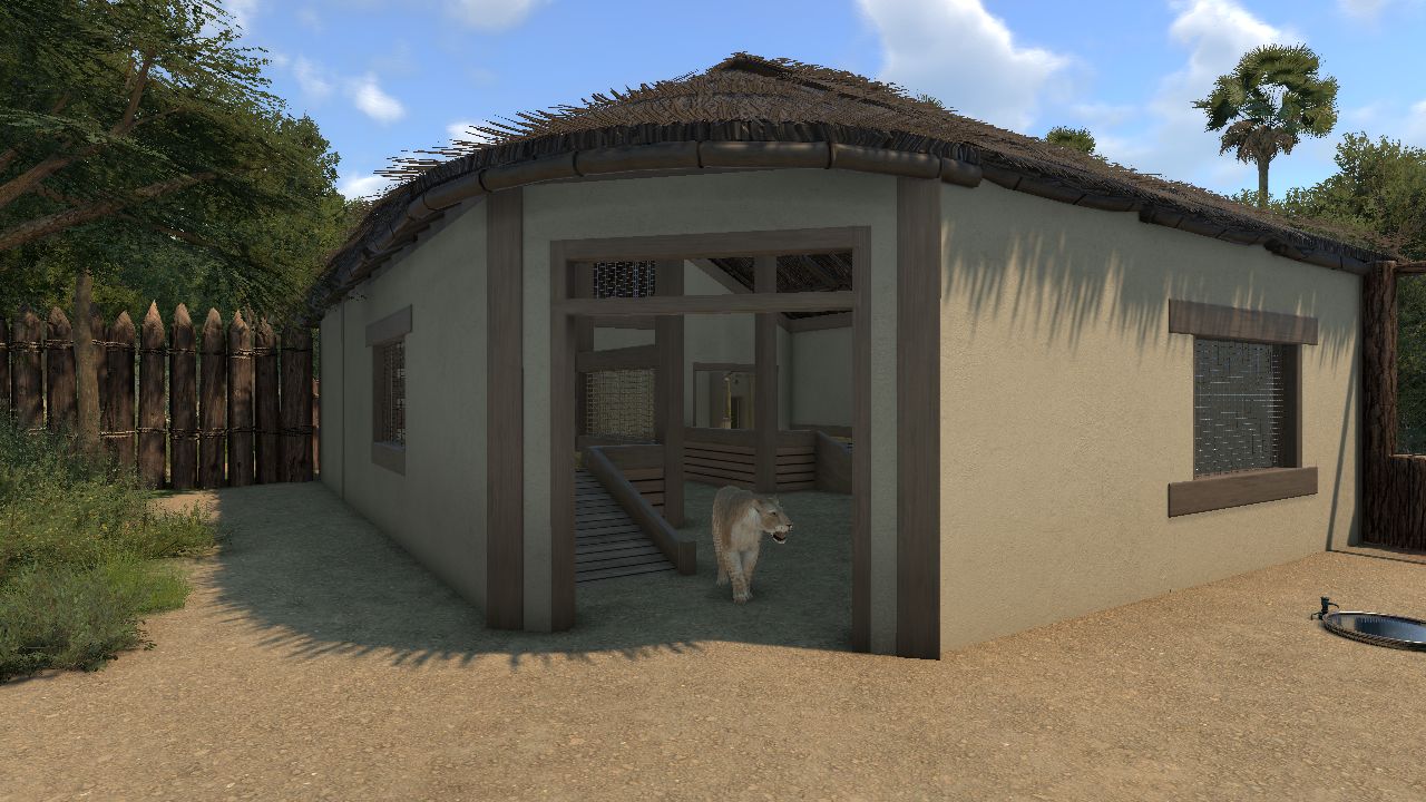 Big Cat House - "Phoka-Naledi" Prehistoric Game Reserve