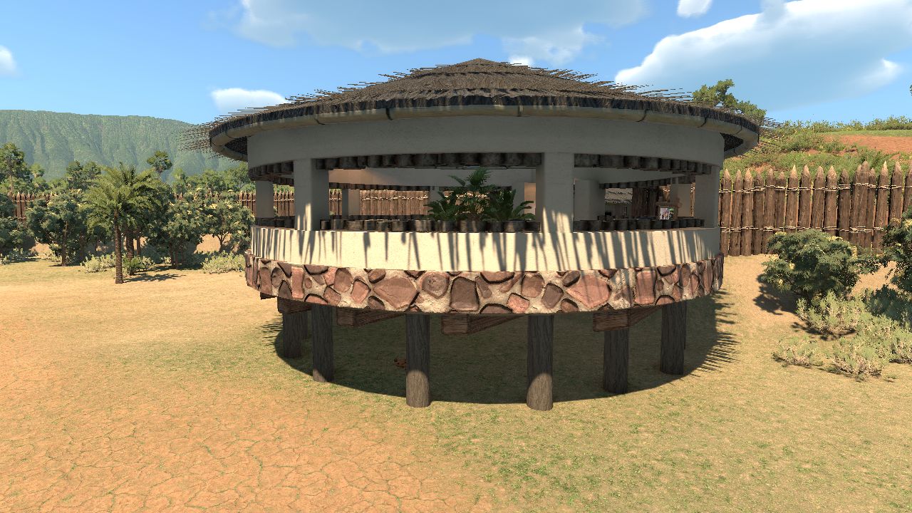 Bushveld Viewing Rondavel - Phoka-Naledi Prehistoric Game Rese