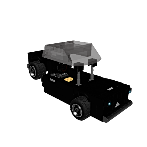 black classic car