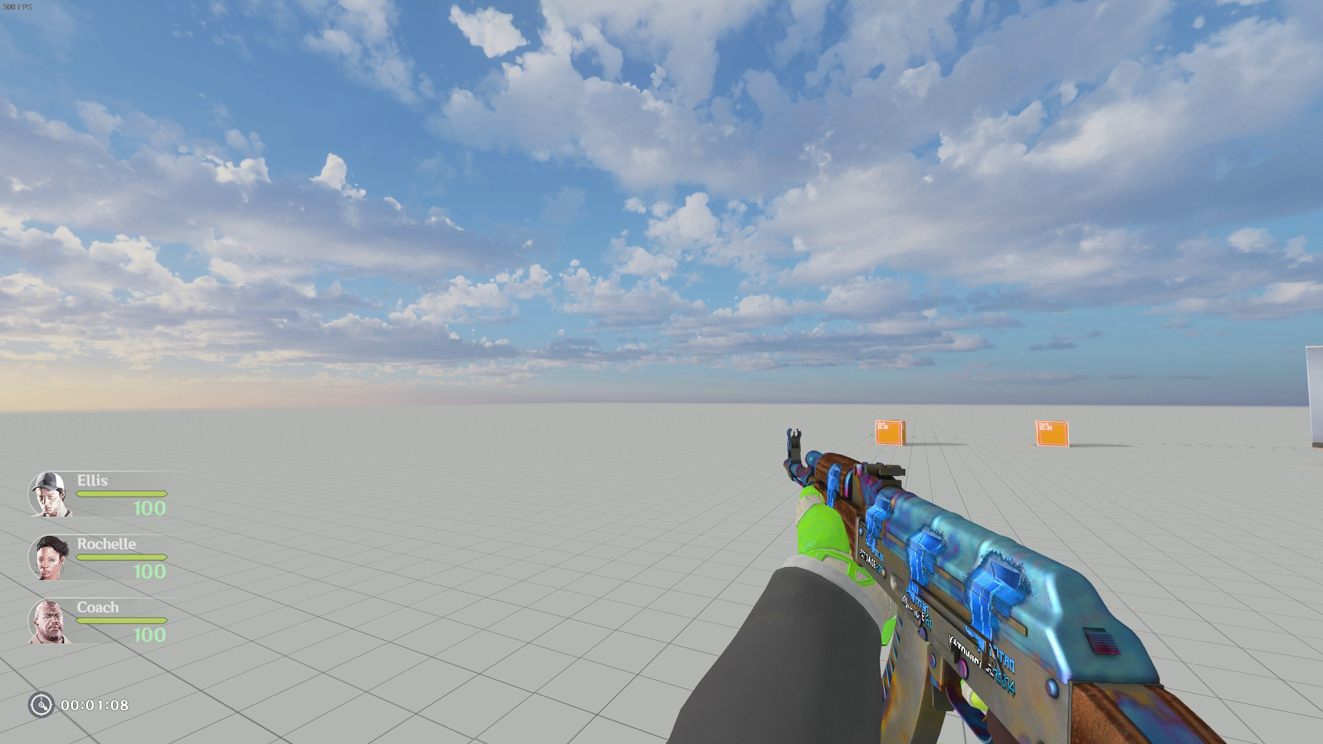 Steamワークショップ::AK-47 | Case Hardened (Blue Gem) 4x Titan Holo