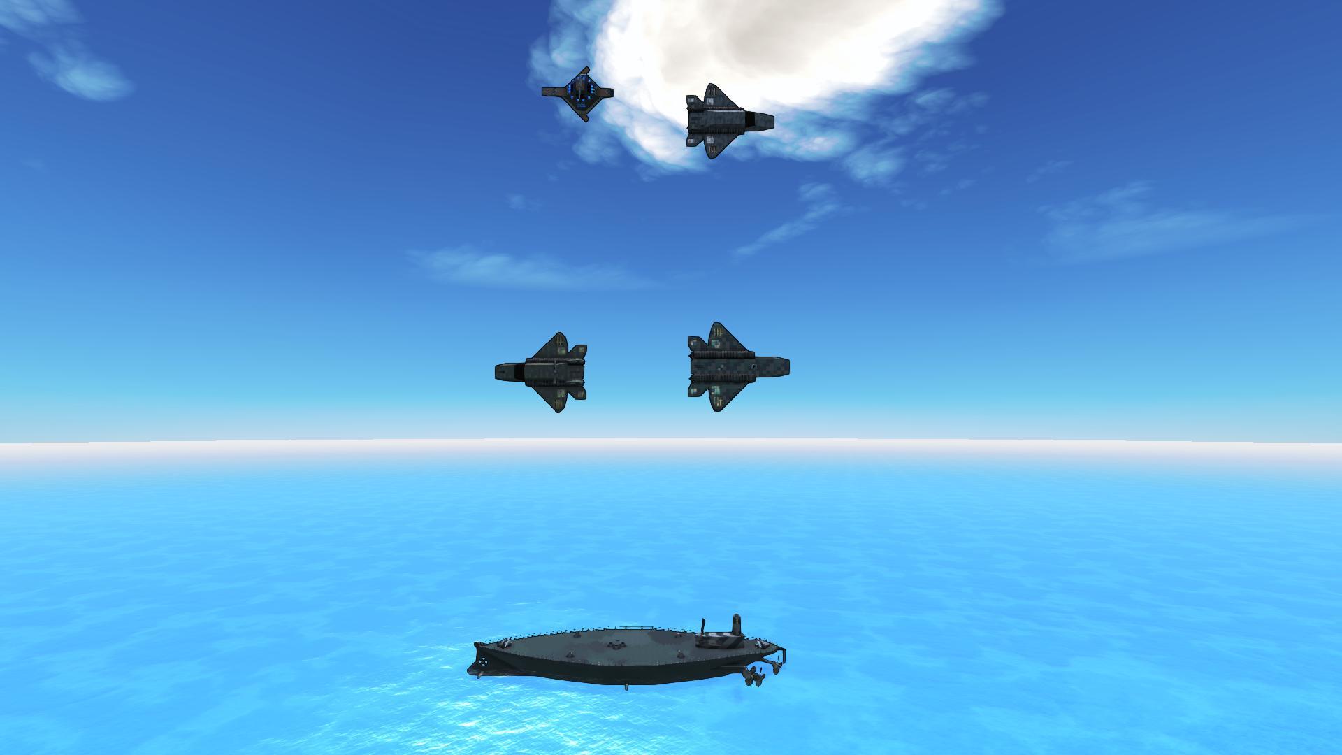 CRAM 103- Example Mortar Barge And Bomber Friends