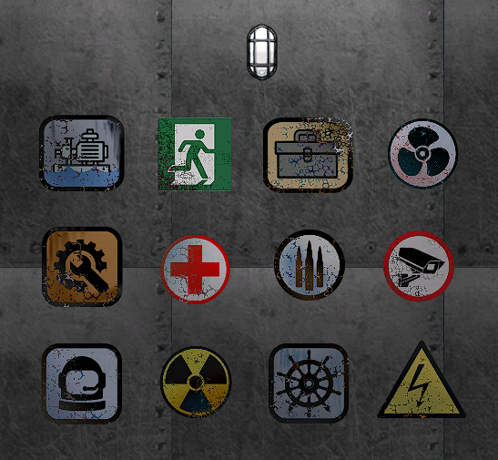 Redrawn signs – Barotrauma Mod