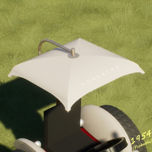 Canopy Umbrella for 1954 Lonestar Travis