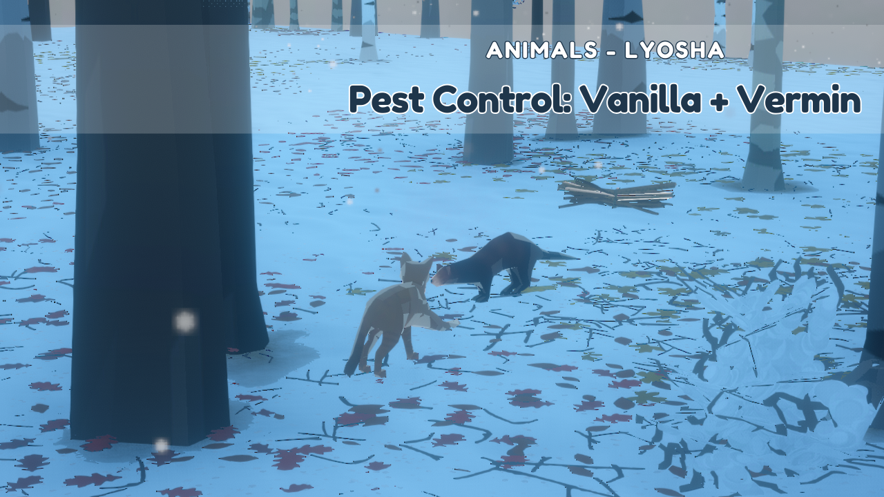 Animals - Pest Control (Vanilla + Polecats)