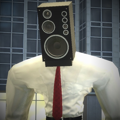Large speakerman
