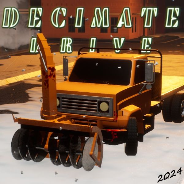 Decimate Drive Snow Plow/Snowblower Truck (Main Version)