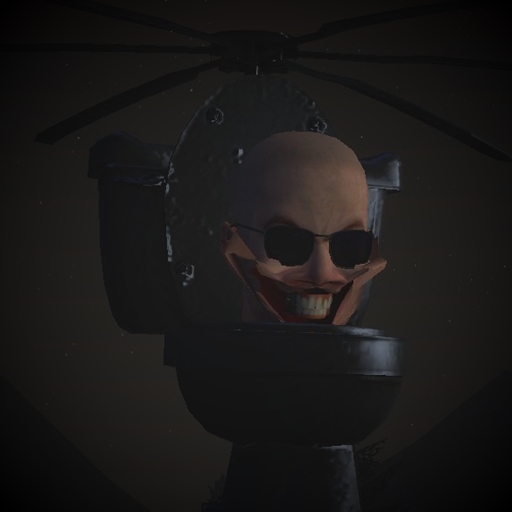 helicopter skibidi glasses
