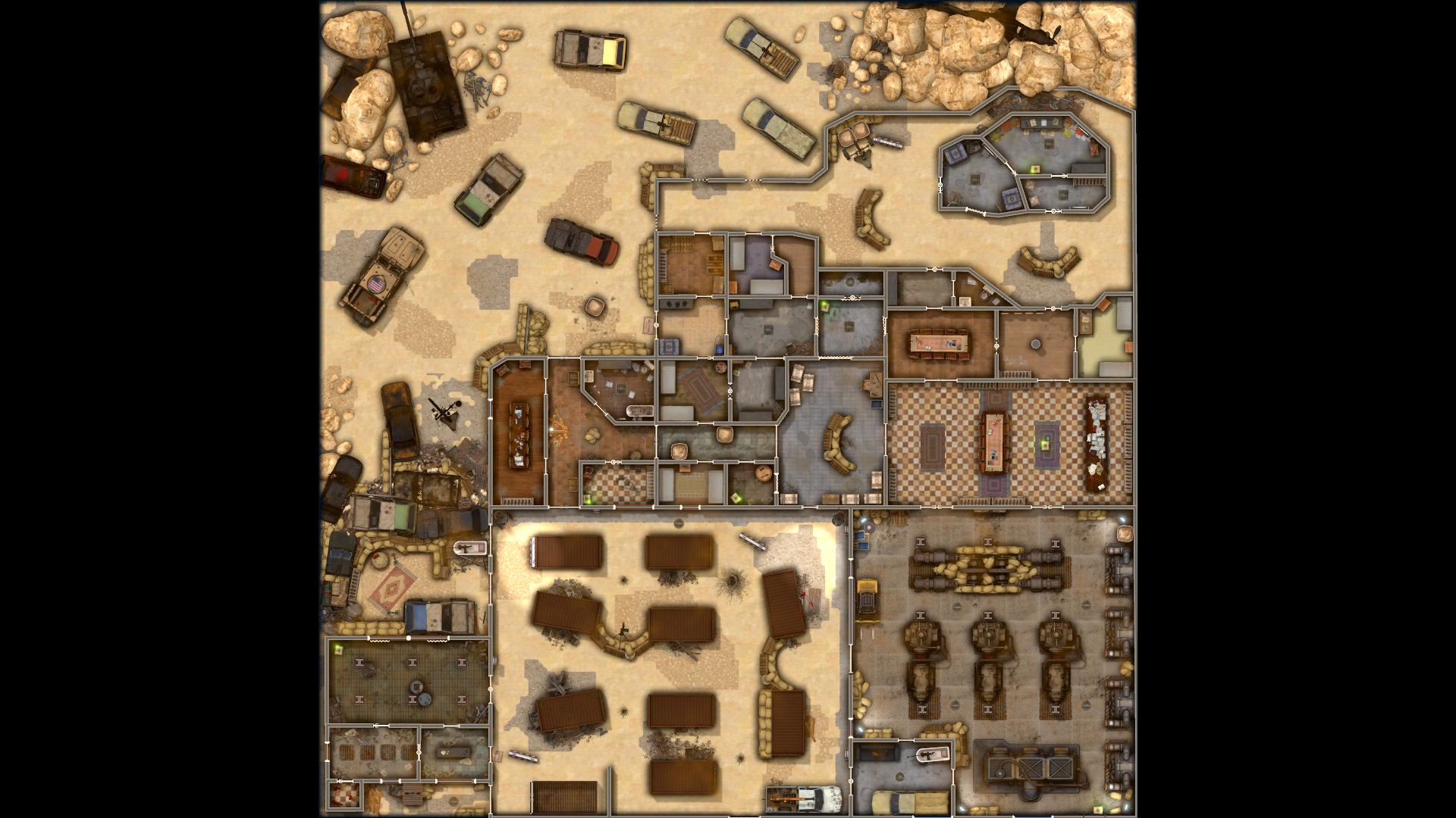 Mountain compound.