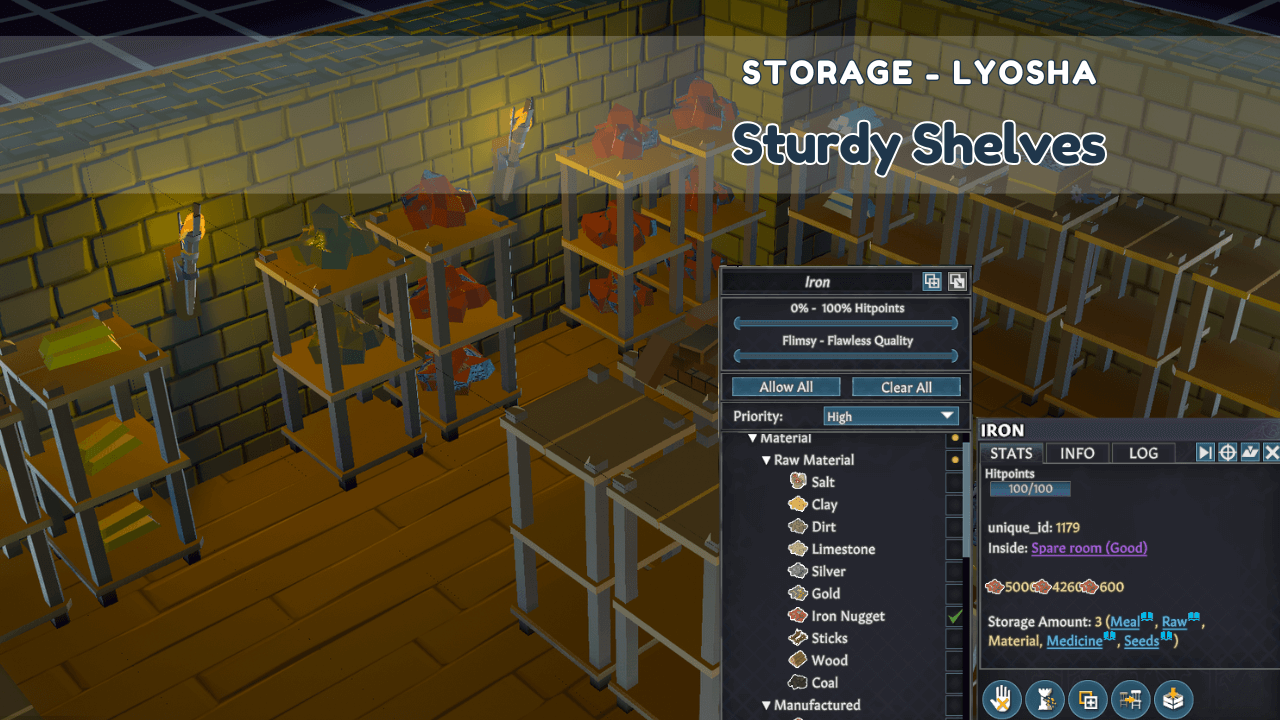 Shelfs - Sturdy Shelves