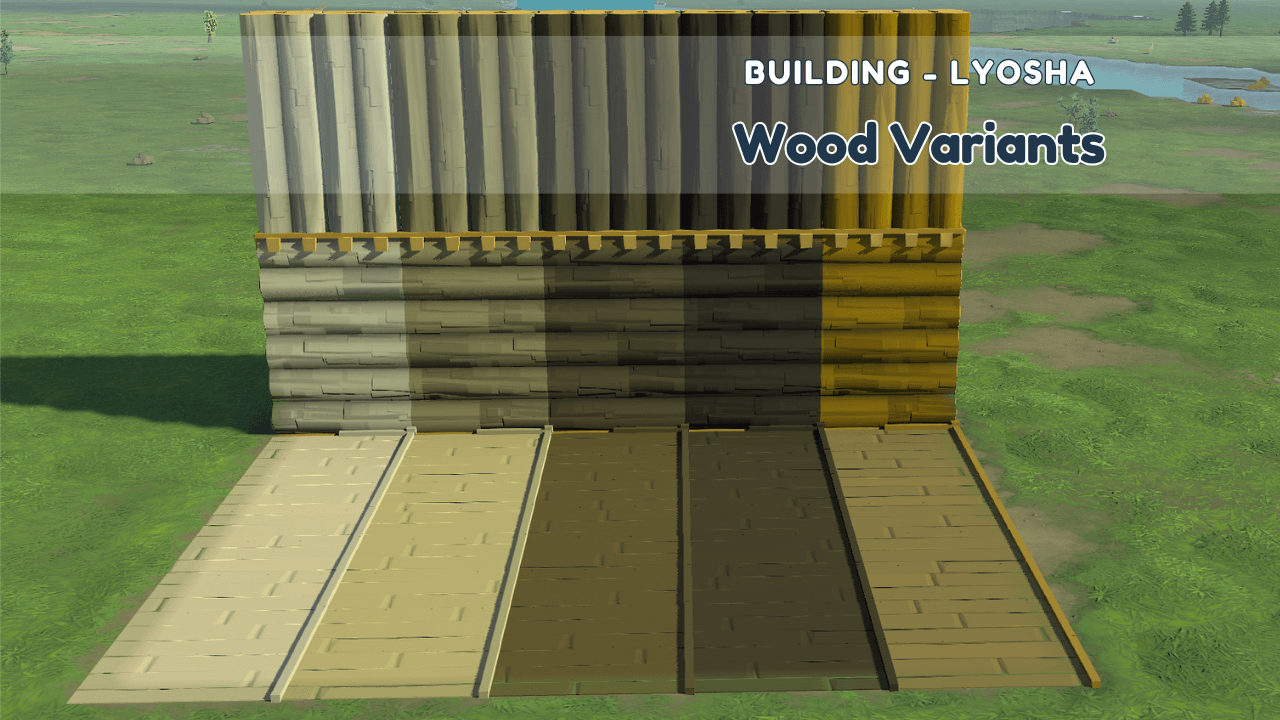 Building - Wood Variants