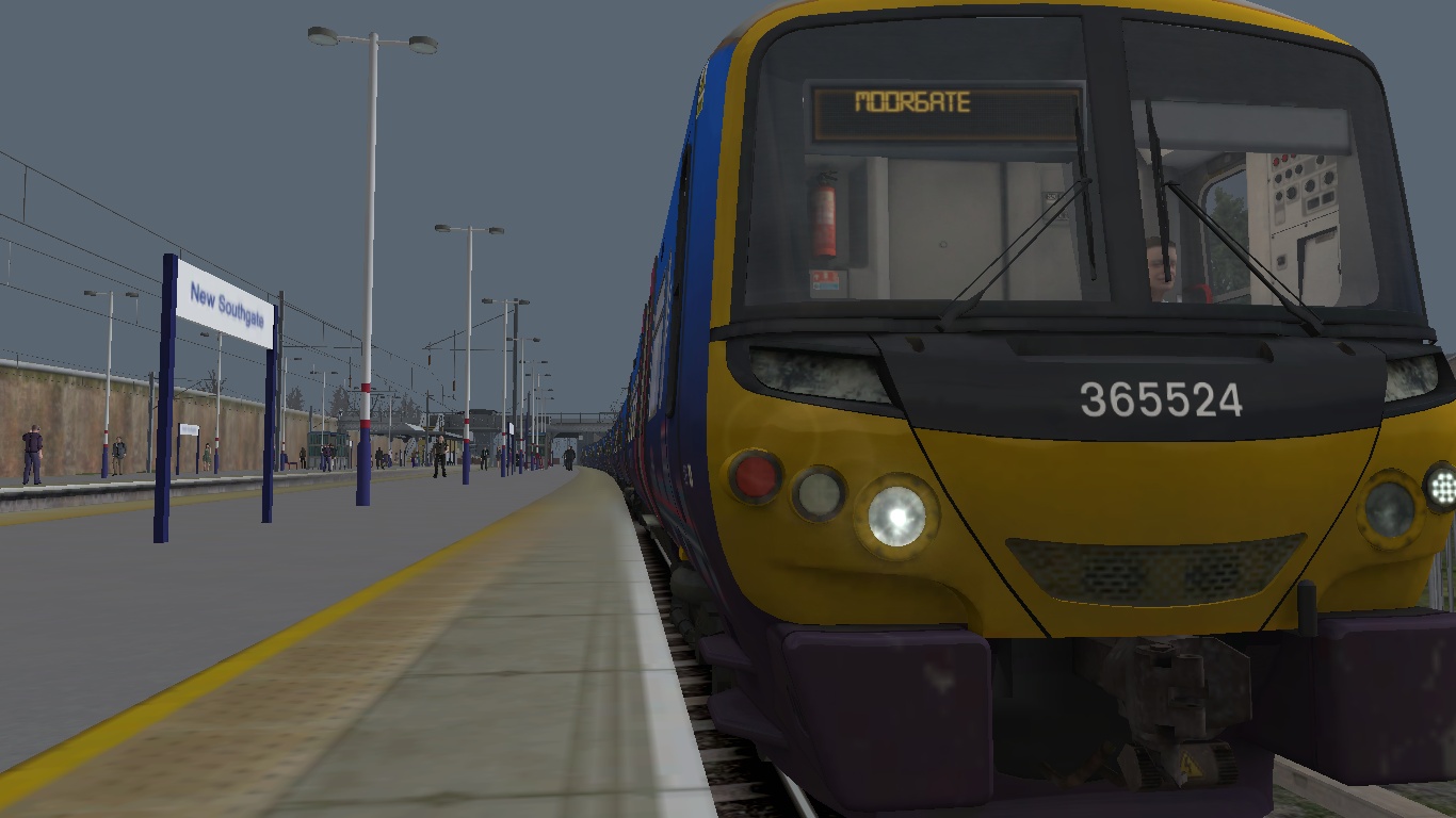 Down to the Capital (2V15 08:05 Welwyn Garden City-Moorgate)